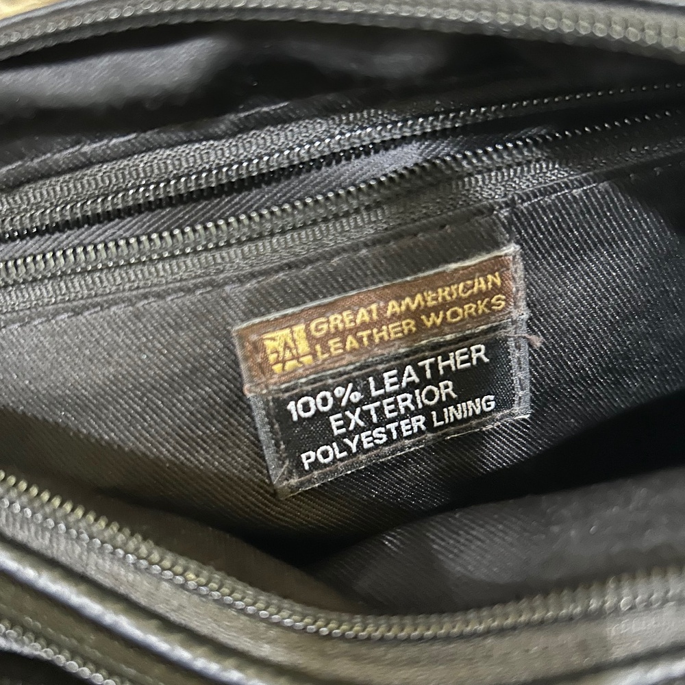 Great American Leather Bag